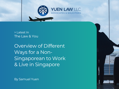 Different Ways to Work in Singapore