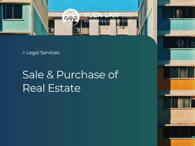 Sale and Purchase of Real Estate