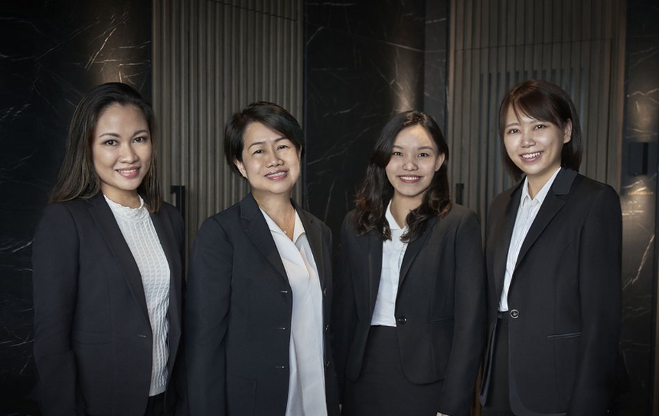 Lawyers in Singapore law firm Yuen Law