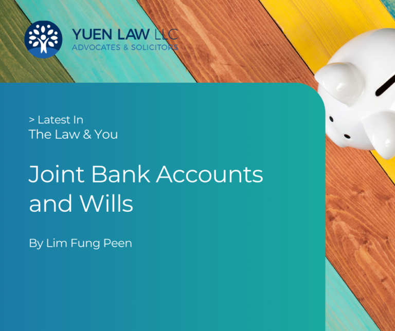 Joint Bank Account and Wills