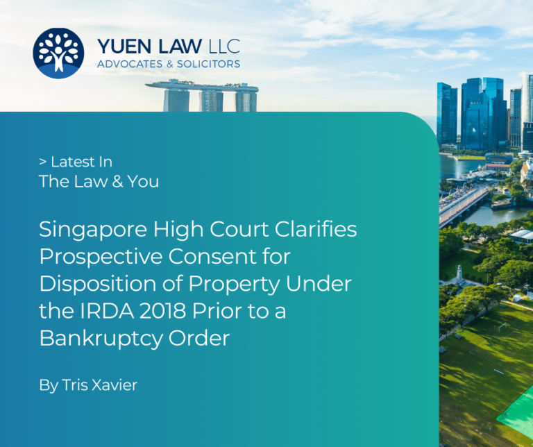 Court Consent to Dispose Property before Bankruptcy Order