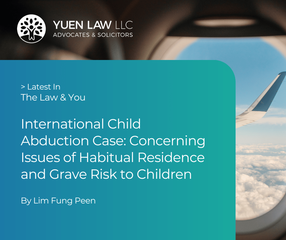 International Child Abduction: Issues of Habitual Residence and Grave ...