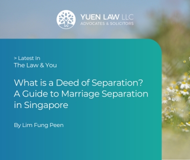 Marriage Separation in Singapore