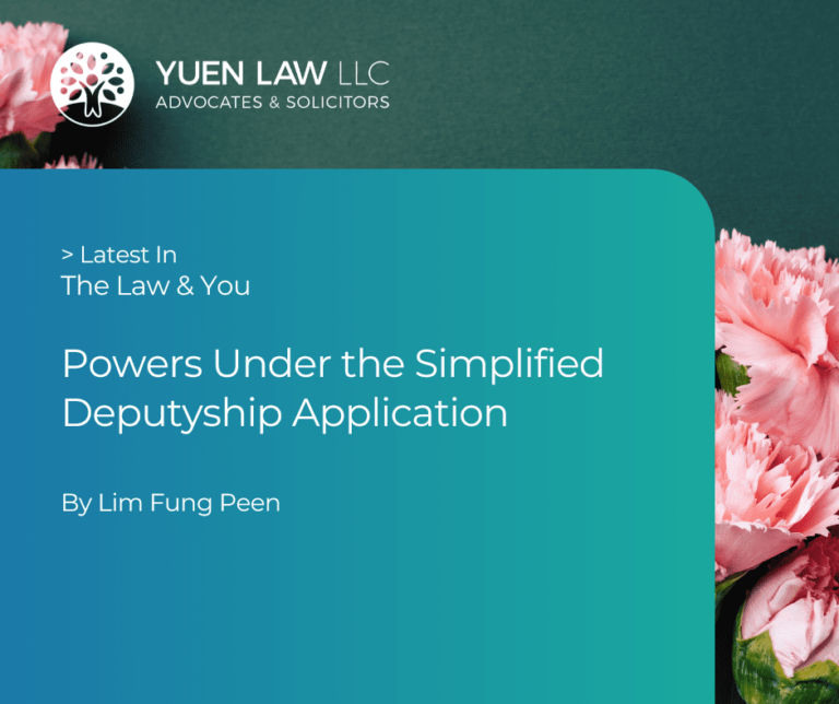 Powers under the Simplified Deputyship Application