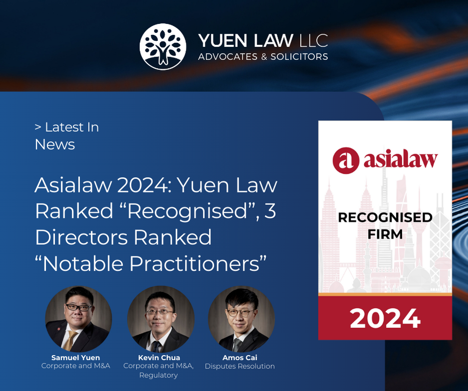 Asialaw Ranking 2024: Yuen Law Directors and Practices Ranked