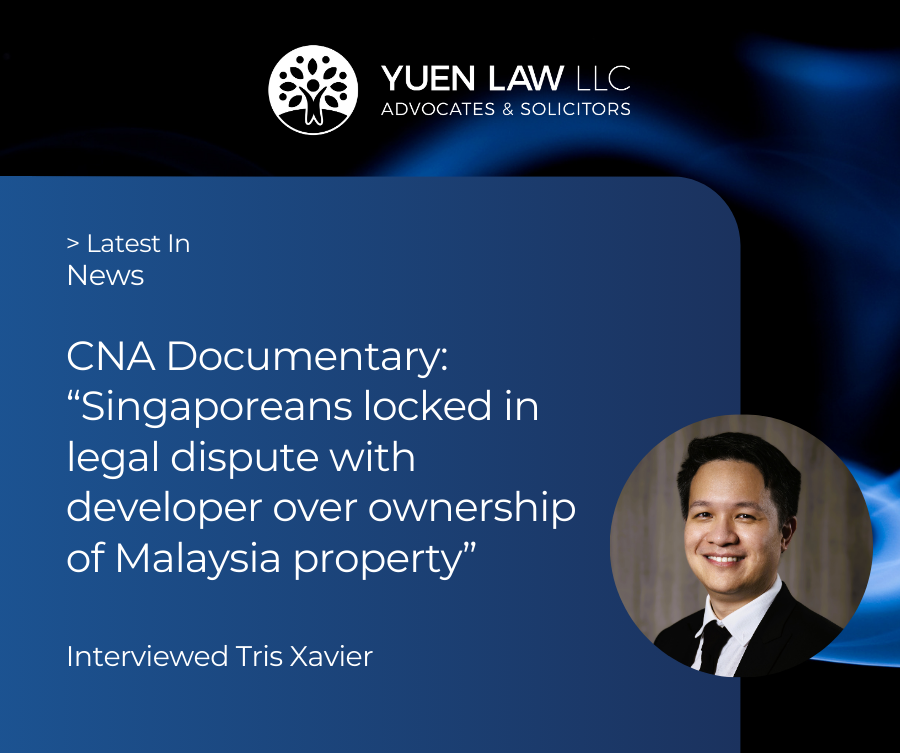 CNA Interviews Tris Xavier on Legal Complexities in Cross-Border Property Transactions