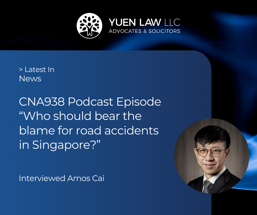 CNA938 Interviews Amos Cai on Liability in Road Accidents