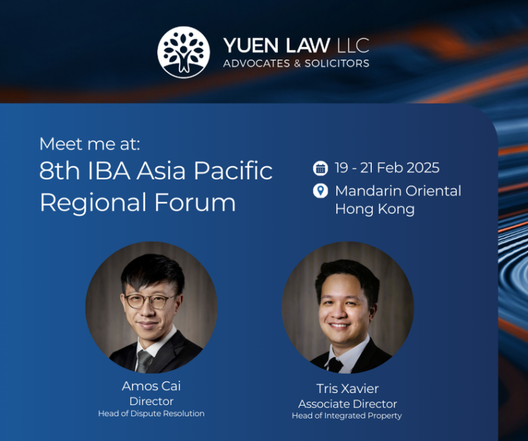 Lets Meet at the IBA Asia Pacific Regional Forum in Hong Kong