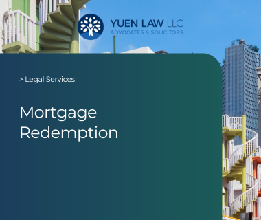 Mortgage Redemption Singapore