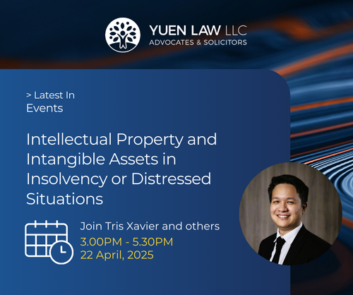 Intellectual Property and Intangible Assets in Insolvency or Distressed Situations Seminar