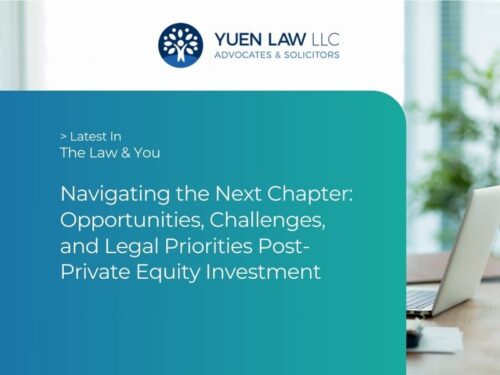 Navigating the Next Chapter Opportunities, Challenges, and Legal Priorities Post-Private Equity Investment