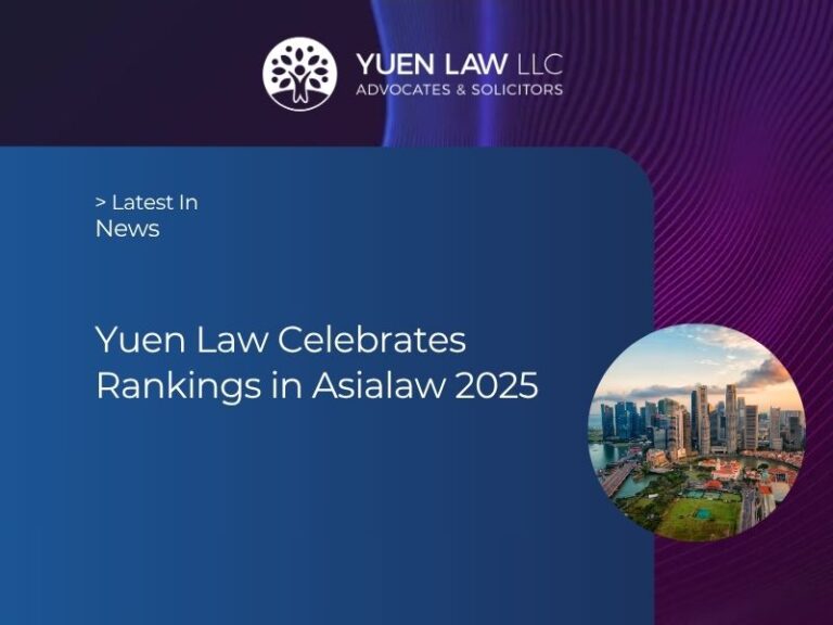 Yuen Law is proud to be recognised once again in the Asialaw 2025 rankings, the definitive guide to Asia's leading firms and lawyers.