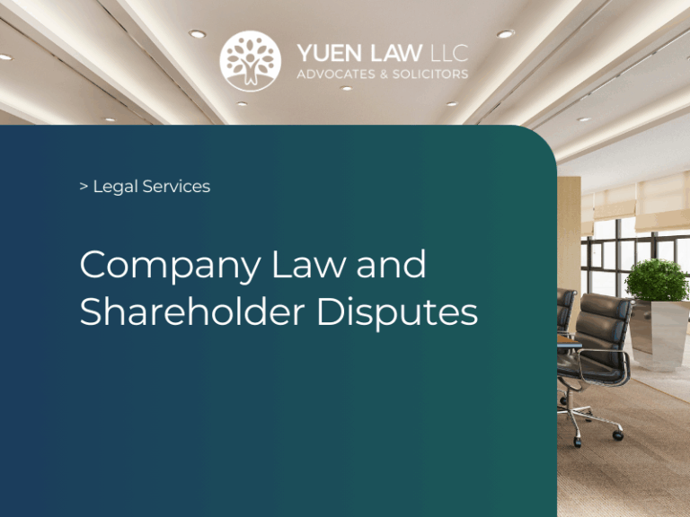 Company Law and Shareholder Disputes