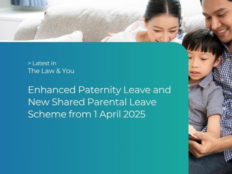 Yuen Law - The Law & You - Enhanced Paternity Leave and New Shared Parental Leave Scheme from 1 April 2025